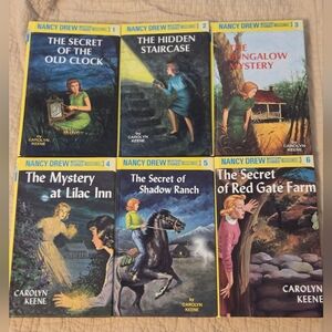 Nancy Drew Mystery Book Set